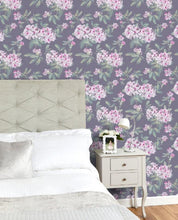 Load image into Gallery viewer, Adeline Graphite Wallpaper