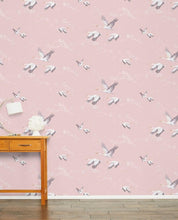 Load image into Gallery viewer, Animalia Blush Wallpaper