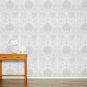 Load image into Gallery viewer, Marcette Silver Glitter Wallpaper
