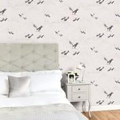 Load image into Gallery viewer, Animalia Silver Wallpaper
