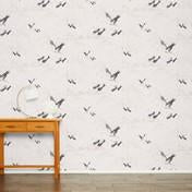 Load image into Gallery viewer, Animalia Silver Wallpaper
