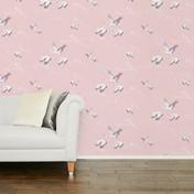 Load image into Gallery viewer, Animalia Blush Wallpaper

