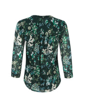 Load image into Gallery viewer, 3/4 Sleeve Richmond Floral Blouse
