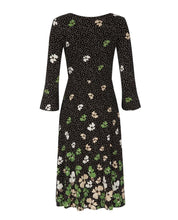 Load image into Gallery viewer, 3/4 Sleeve Wildflower Print Dress
