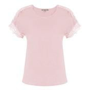 Load image into Gallery viewer, Antique Pink Lace Sleeve Top
